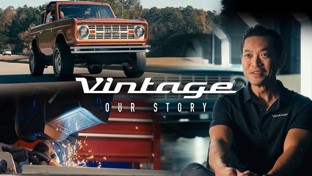 Chau Nguyen in the Vintage Modern workshop
